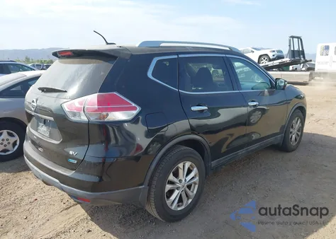 2014 Nissan Rogue Sv z USA, uszkodzony, nr VIN 5N1AT2MT9EC772753